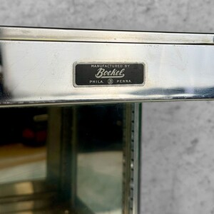 Vintage Medical Dental Stainless Steel 12 Cube Desiccator Cabinet image 10