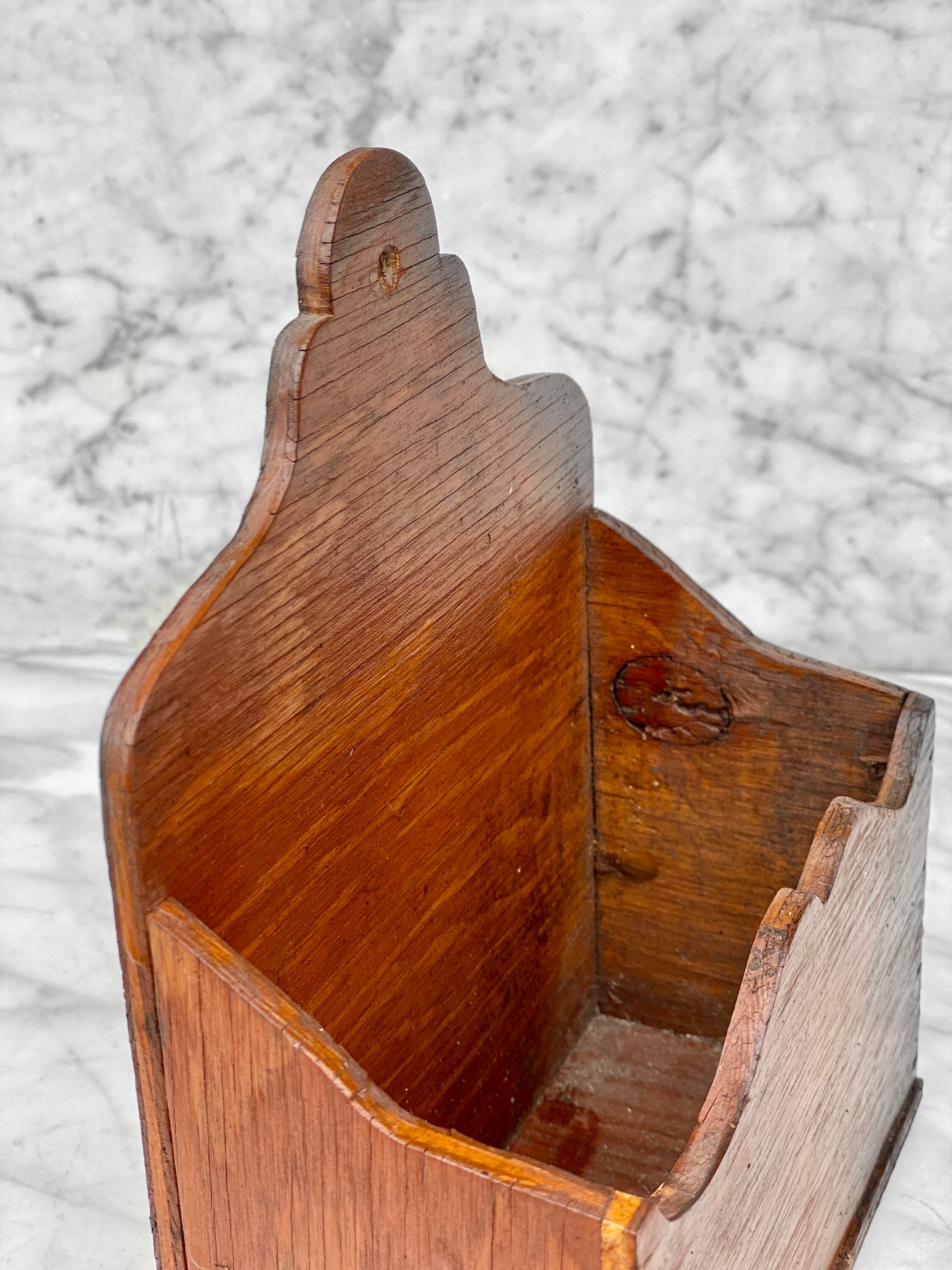 Vintage Farmhouse Pine Wood Wall Hanging Letter Holder Etsy