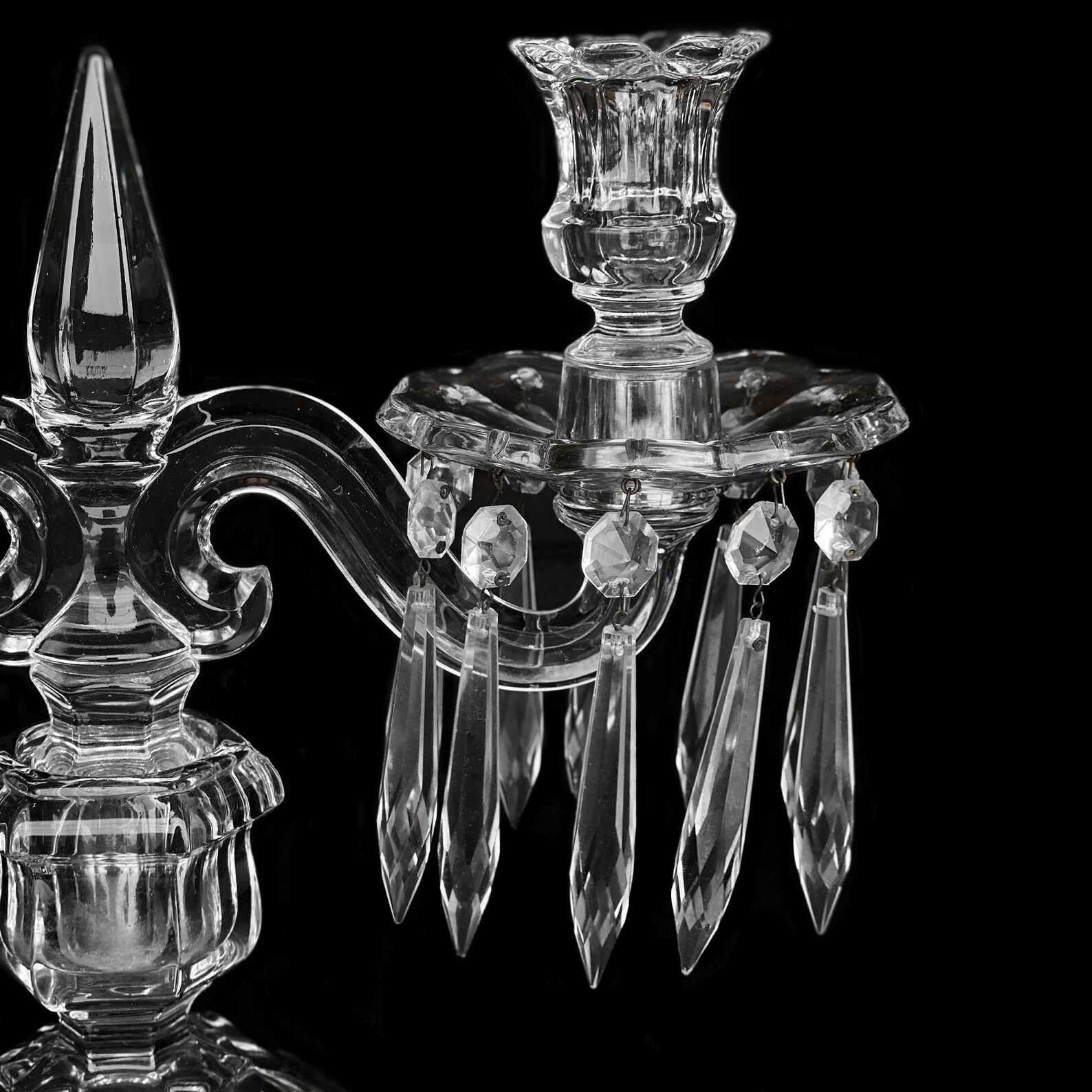 Antique Victorian Glassware Crystal Prism Heisey Williamsburg Etsy UK