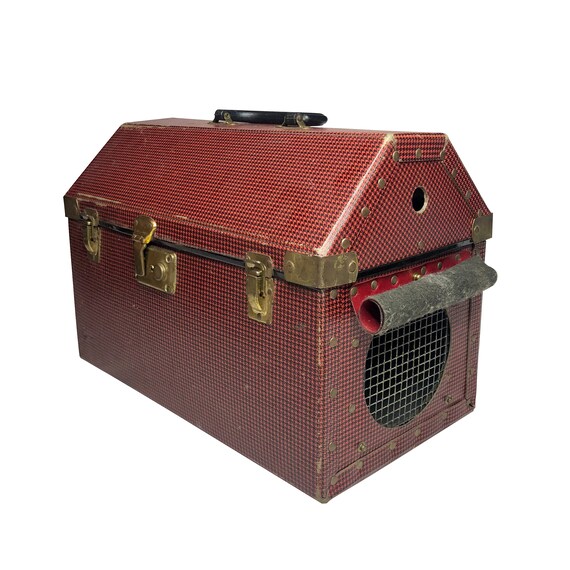 vintage cat carrier
