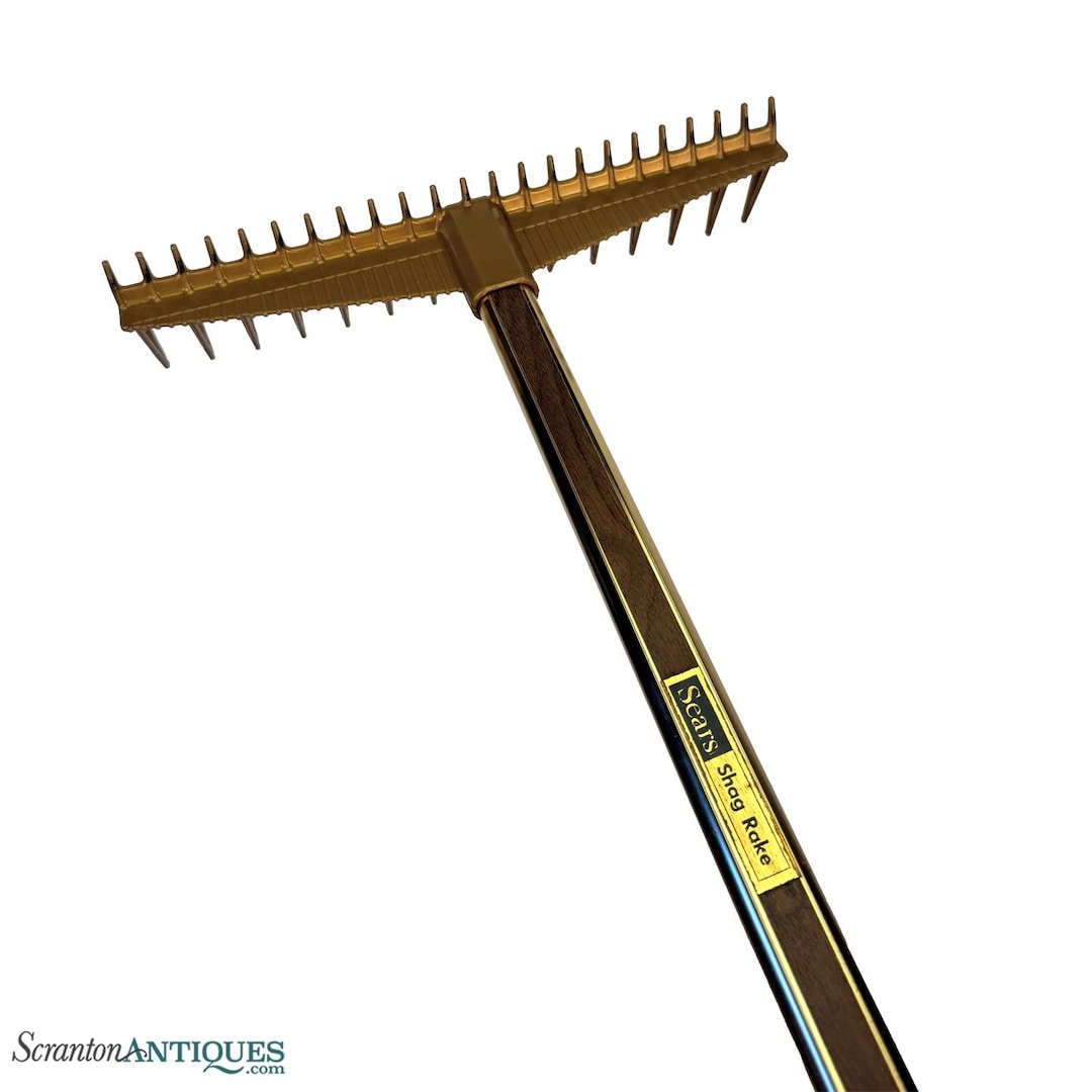 Vintage 1970s Sears Shag Rug Carpet Rake - Etsy
