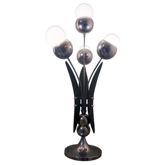 vintage sputnik table lamp