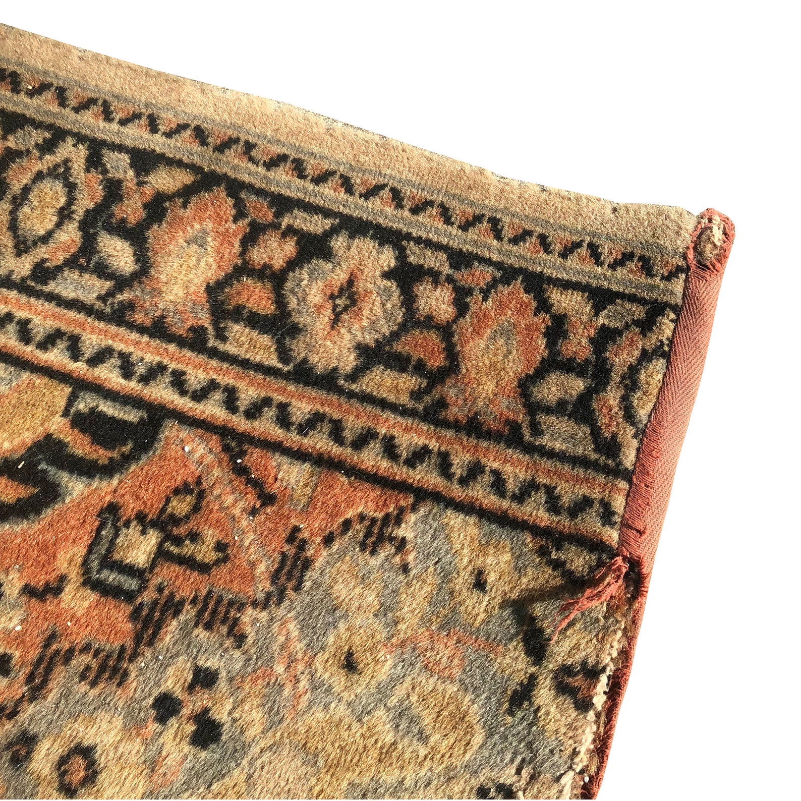 Antique MJ Whittall Anglo Persian Rug Runner 9 ft Etsy