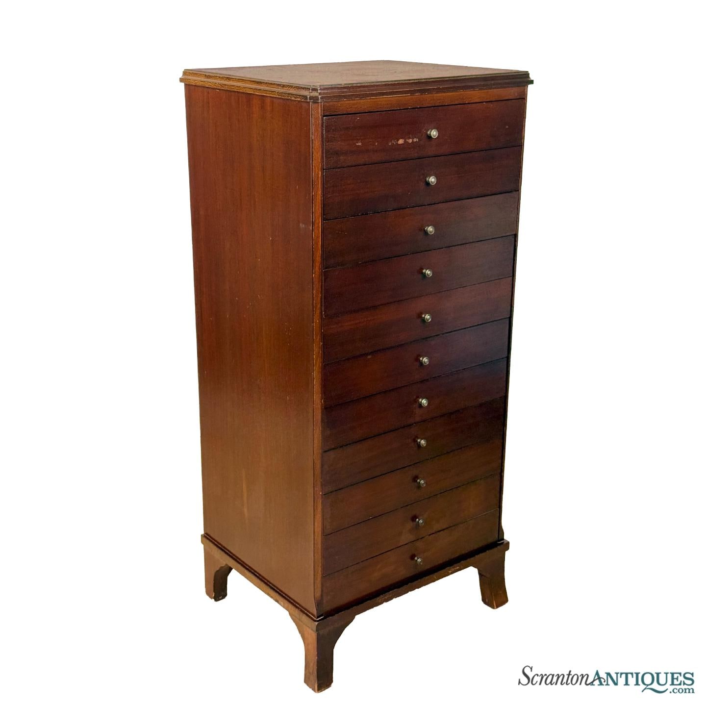 Antique Library File Cabinet - Etsy