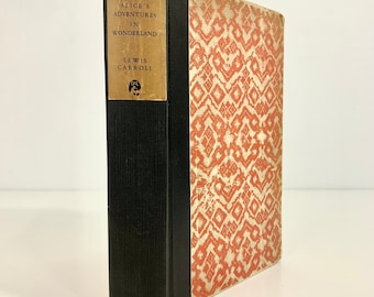 Libro antiguo de Alicia en el País de las Maravillas: edición de 1925, ilustraciones de John Tenniel