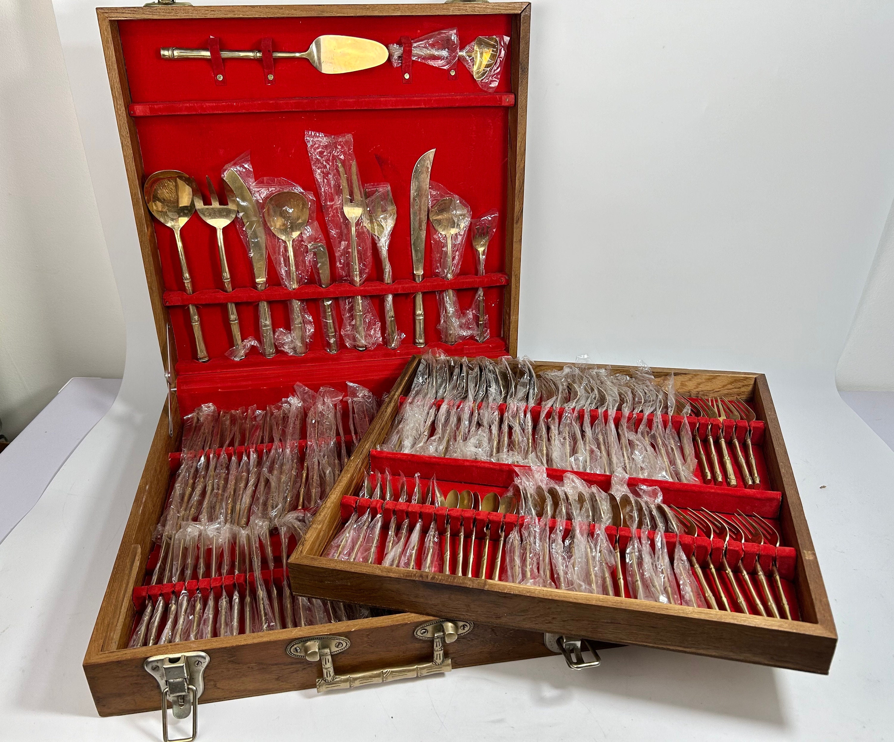 Thai bronze cutlery set - Etsy 日本