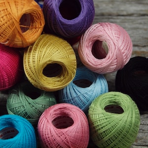 Fine Sashiko Stitching Thread Cotton in 80m Length