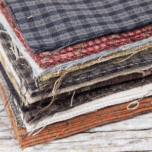Cotton Mixed Fabrics Square Set Japanese Yarn Dyed Sakizome Momen