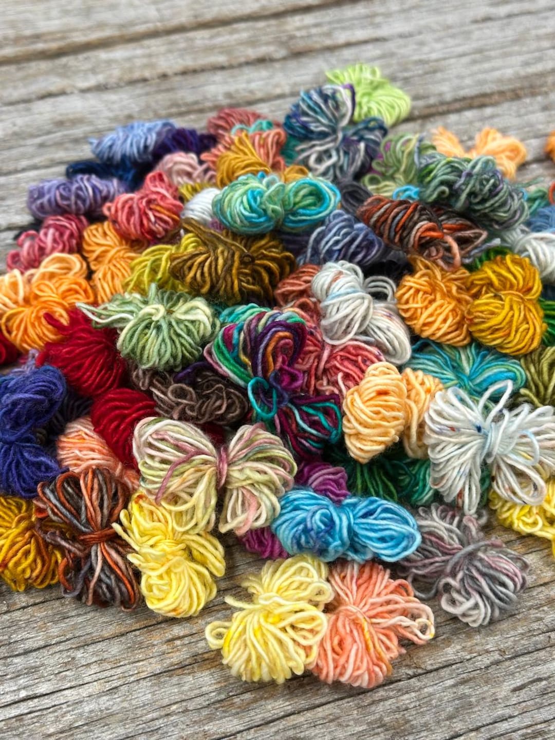 Mosaic Embroidery Yarn Threads Handdyed by Little Japanese Haberdashery ...