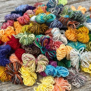 Mosaic Embroidery Yarn Threads Handdyed by Little Japanese Haberdashery