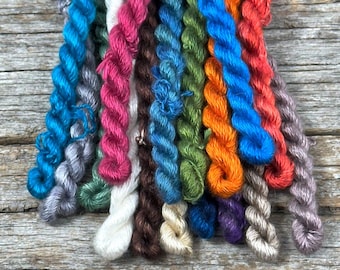 Silk Handdyed Thread Embroidery Stitching 24m Hand Dyed Threads