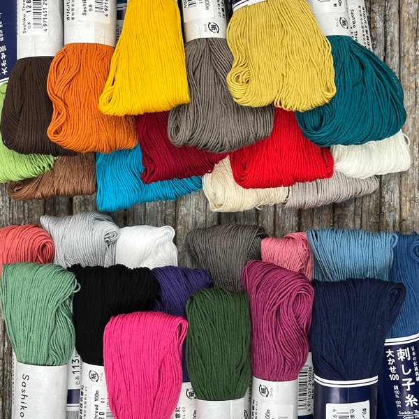 Sashiko 100m Thread Stitching Cotton for Stitch Hobbies