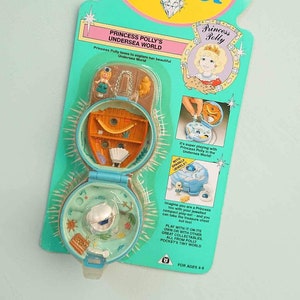 Polly pocket vintage,  rare polly pocket, princess pollys undersea world new , 90s toy nib, new polly pocket, vintage girl toy, 90s toys