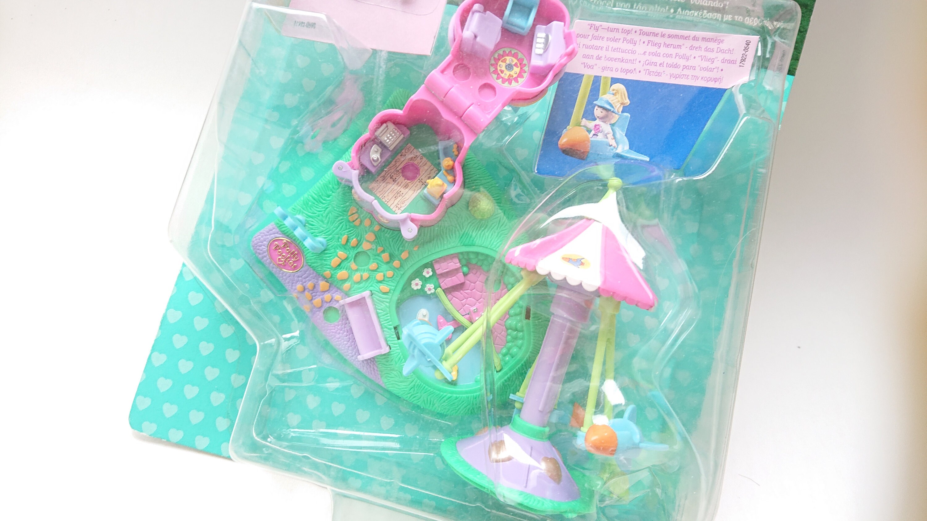 Polly pocket vintage, nouvelle poche polly vintage, fête foraine, plume  jouet des années 90, nouvelle poche polly -  France