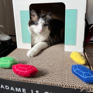 Gemstone Crystal CAT Toy, Catnip Gem Cat Toy Gift for Cat Toy Handmade Amber Citrine Jade Emerald Ruby Sapphire Cat Toy