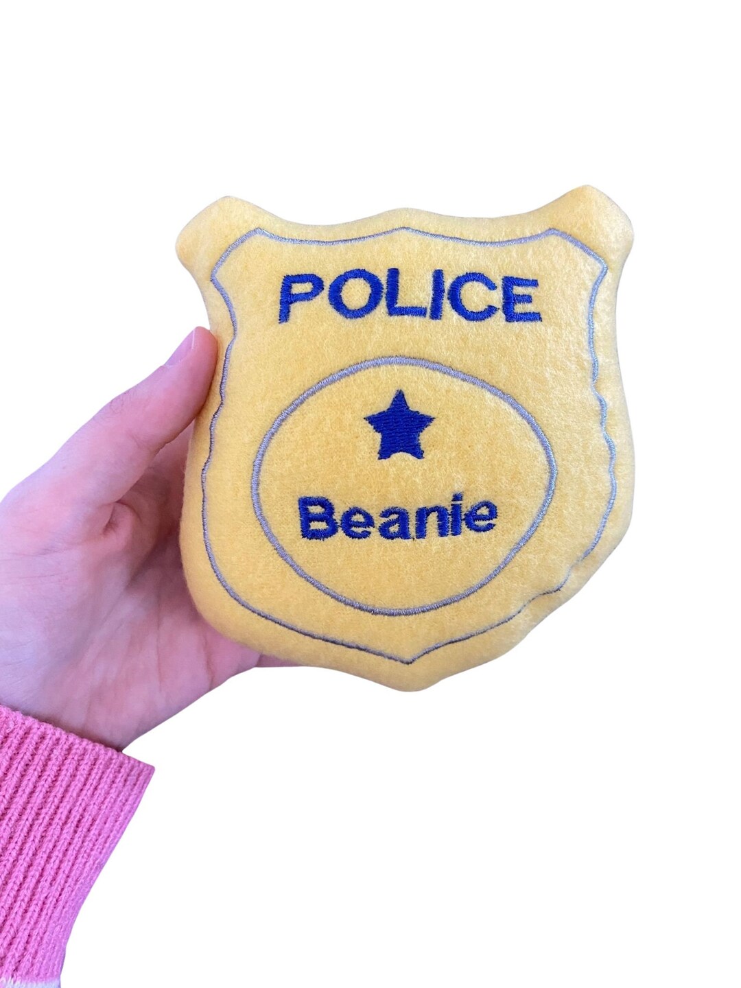Police Badge DOG Toy Funny Dog Toy Gift for Dog Lover Gift Etsy