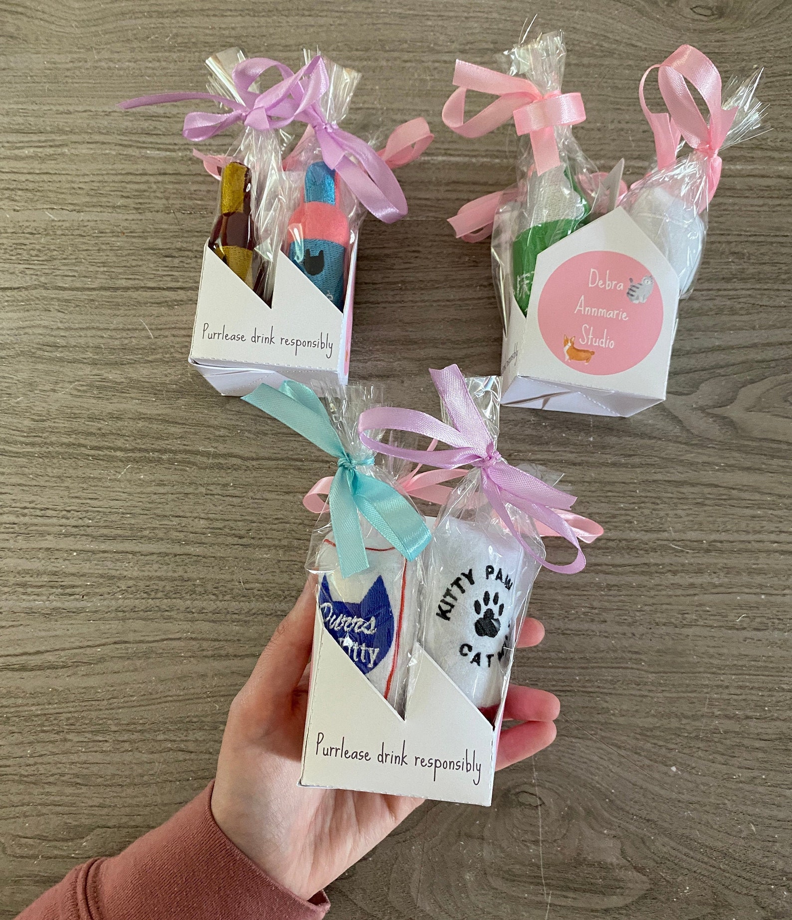 4 Pack Catnip Toys Beer Cat Toy Wine Cat Toy Seltzer Cat Toy Etsy