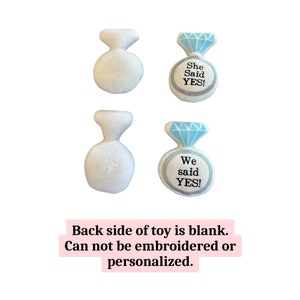 Engagement Ring CAT Toy, Custom Catnip Toy Personalized Proposal Cat ...