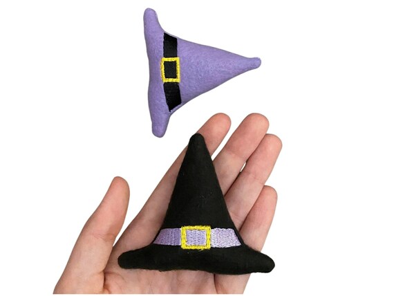 Witch Hat CAT Toy Handmade Cat Kitty 