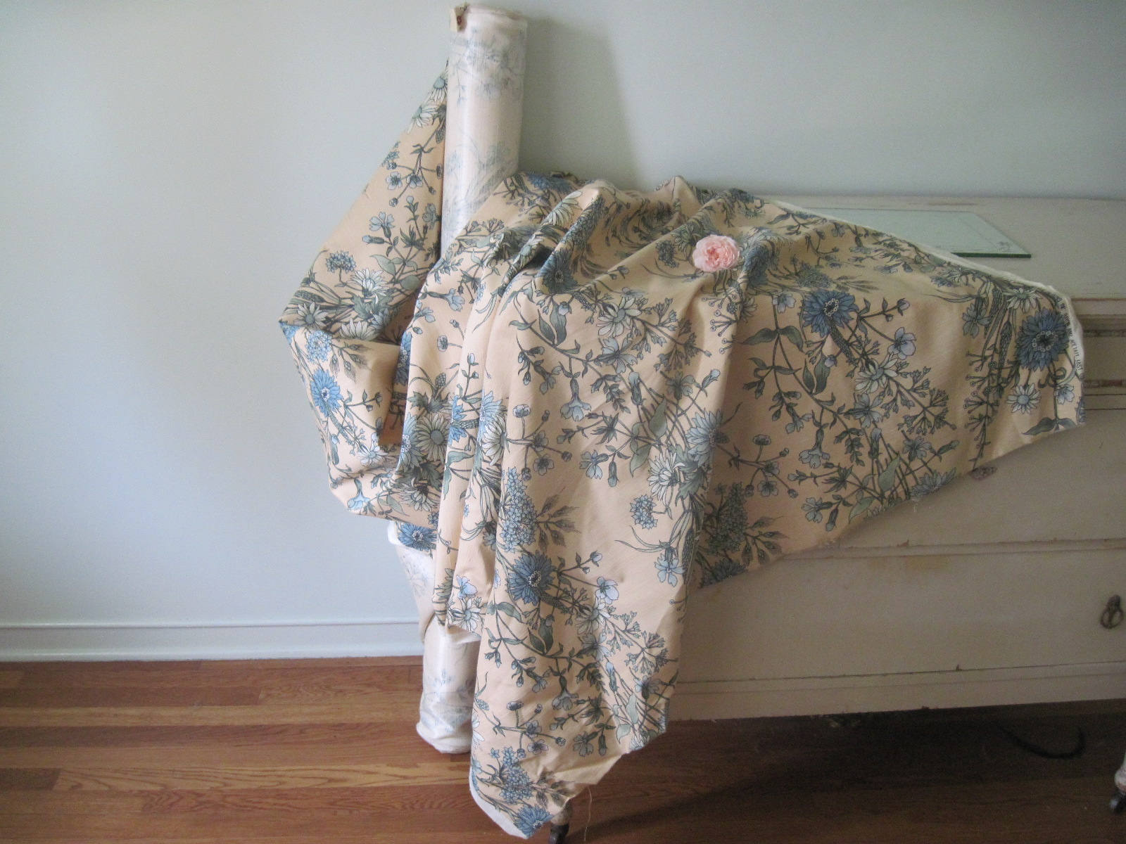 Three Yards of Fabric for Chairs – Home and Closet Vintage