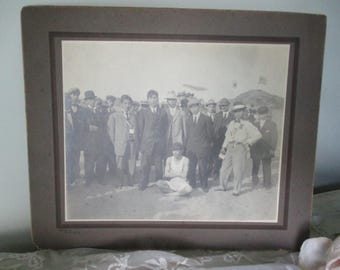 Fotografía antigua japonesa de gabinete - Concurso de fotografía Soko Undo Kuvai masculino - Foto de grupo