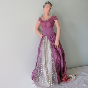 Vintage Mannequin Fashion Model 1940&#39;s Store Display Doll 32&quot;