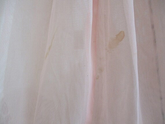 Antique/Vintage 1920's-30's Girl's Sheer Pink Dre… - image 8