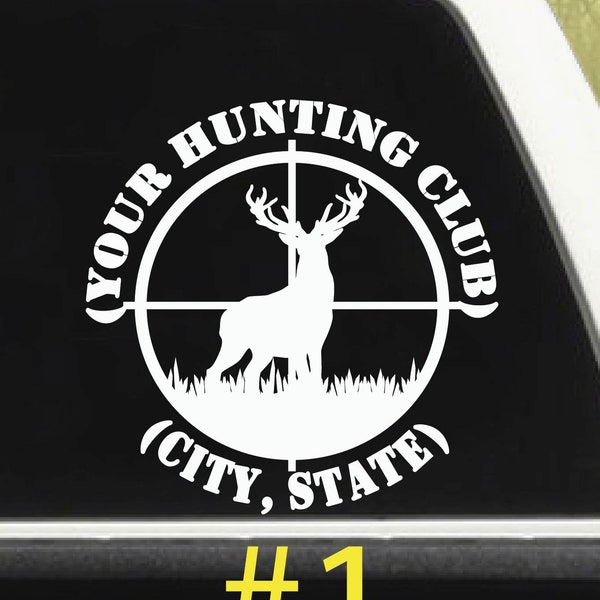 Hunting Decals - Etsy