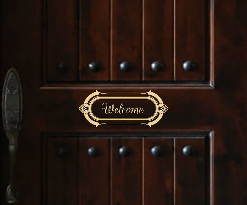 Business Welcome Sign  Home Welcome Sign  Commercial Grade Premium Vinyl  Durability up to 6 years  WS0102