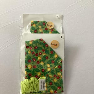 Scrunchie Hundehalstücher (L)