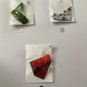 Scrunchie Pet Bandanas (XS)