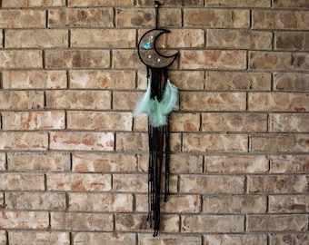 Black Turquoise Dreamcatcher