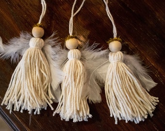 Angel Tassel Ornaments