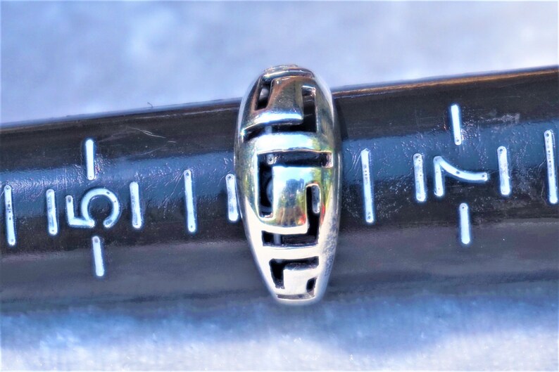 Vintage Filigree Style Unisex Ring Sterling Silver Stamped 925 Collectible Rare Find Fine Jewelry Gift For Her Or Him Same Day Free Shipping