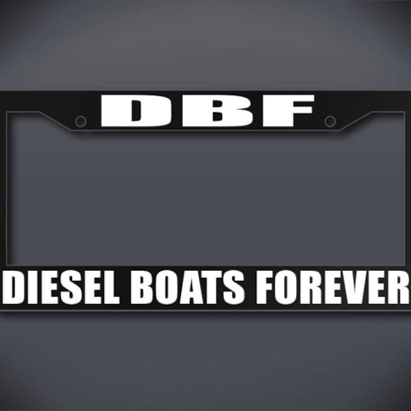 Submarine License Plate Frame Etsy