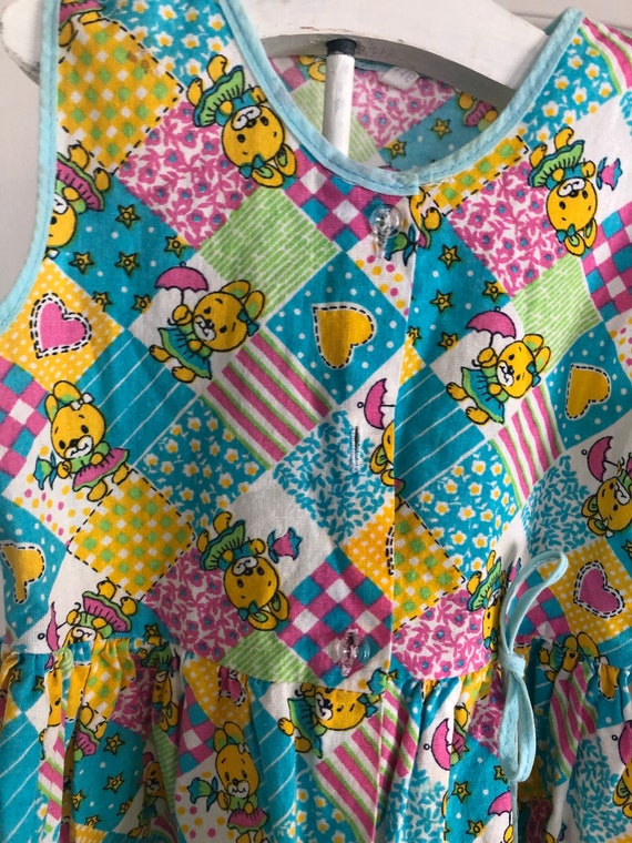 Retro kids- unique dress-kids dress- vintage 70 d… - image 3