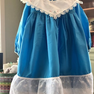 Vintage girls dress - retro dress -  girls romper