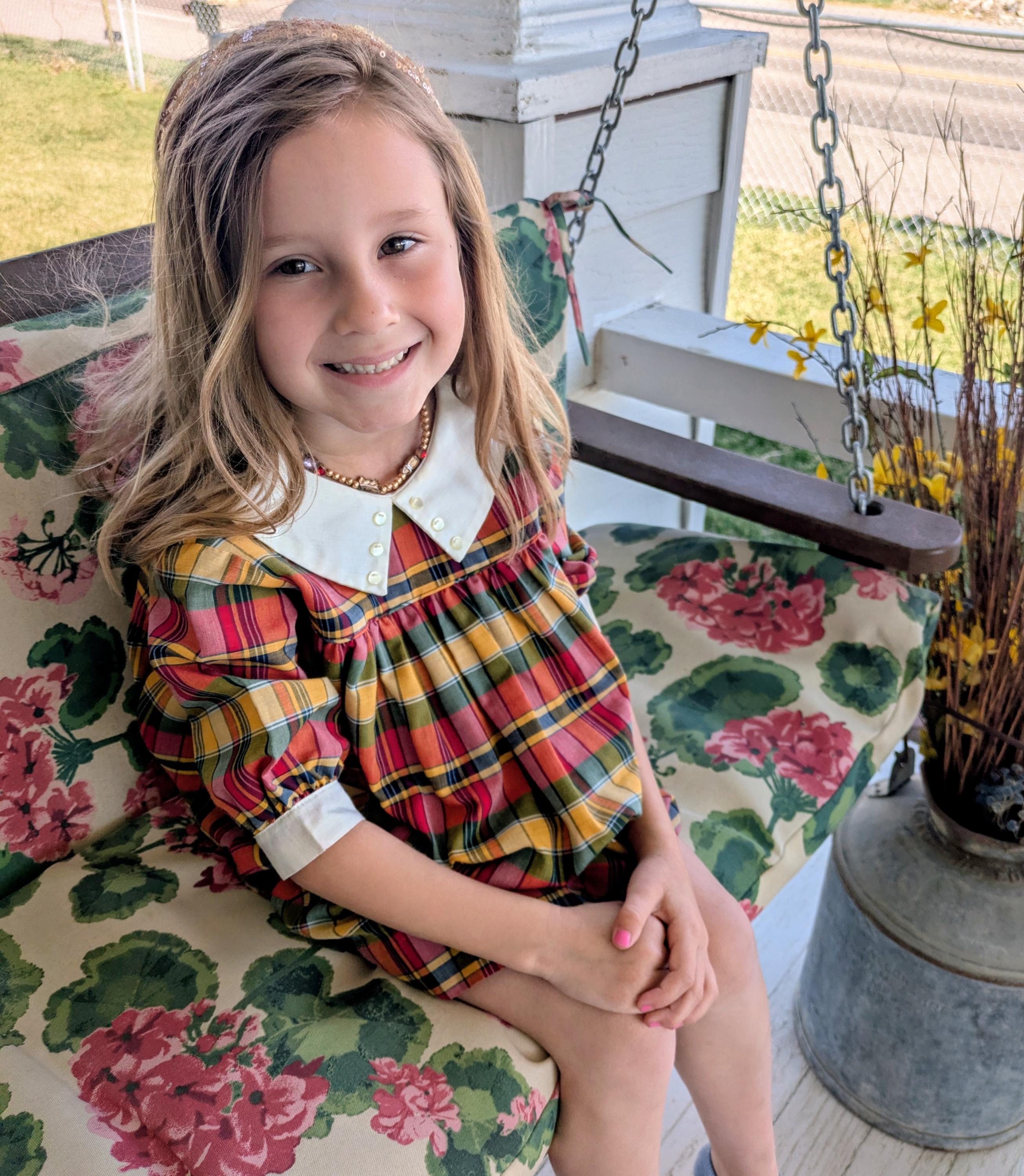 Brown Plaid Dress - Etsy