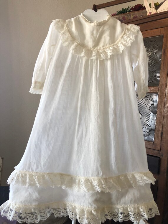 flower girl dress Christening dress boys retro outfit- baptism dress blessing dress Vintage baby dress Pinafore dress rompers