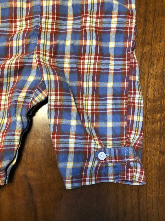 Retro Denim jacket - plaid jumpsuit- Ralph Lauren… - image 3