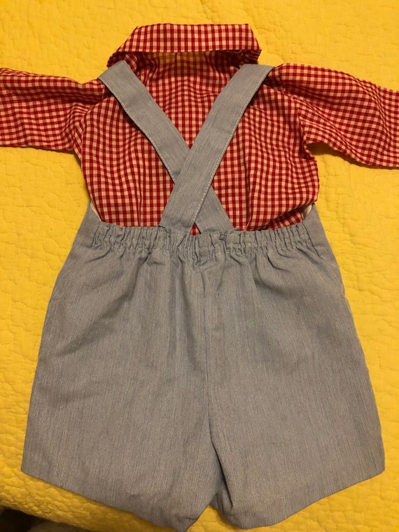 Overalls Vintage baby dress Christening dress fl… Gem