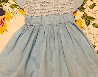 Vintage baby dress-  baby blessing-rompers-jumpers-overalls-christening dress-boys vintage-smocking dress-flower girl