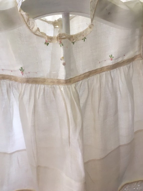 flower girl dress Christening dress boys retro outfit- baptism dress blessing dress Vintage baby dress Pinafore dress rompers