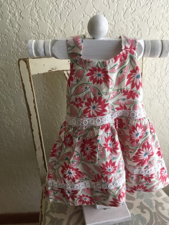 Floral baby dress- vintage dress - baby portraits… - image 1