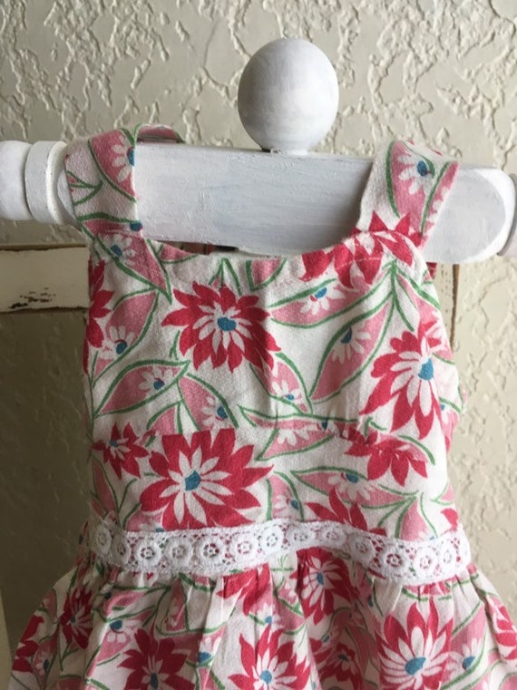 Floral baby dress- vintage dress - baby portraits… - image 2