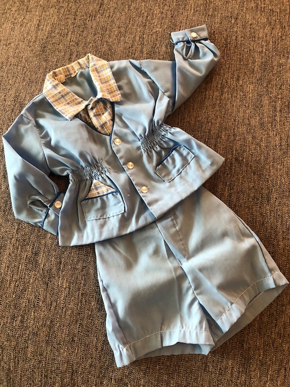 vintage baby boys outfit Gem