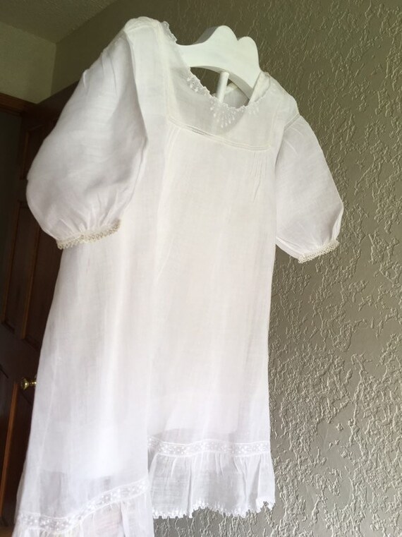 flower girl dress Christening dress boys retro outfit- baptism dress blessing dress Vintage baby dress Pinafore dress rompers