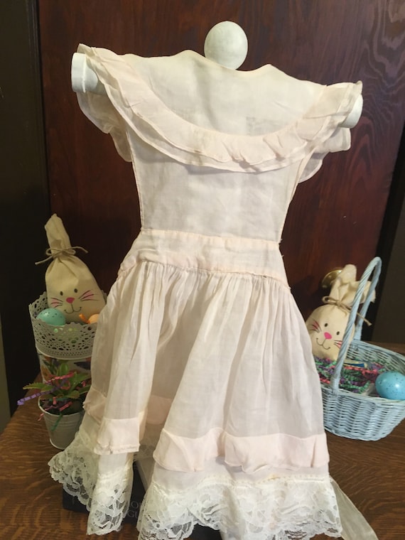 flower girl dress Christening dress boys retro outfit- baptism dress blessing dress Vintage baby dress Pinafore dress rompers