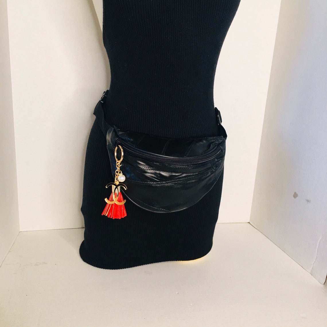 Marsupio Donna In Cotone Regolabile - Stile Rinascimentale, Per Festival, Trekking E Corsa, Con Multiple Tasche - Foto 3