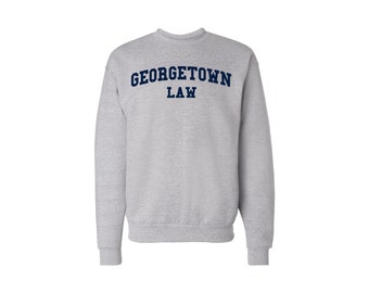 georgetown law sweatshirt